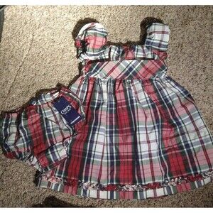 2 piece 18mo Dress w Bloomers(NWT)